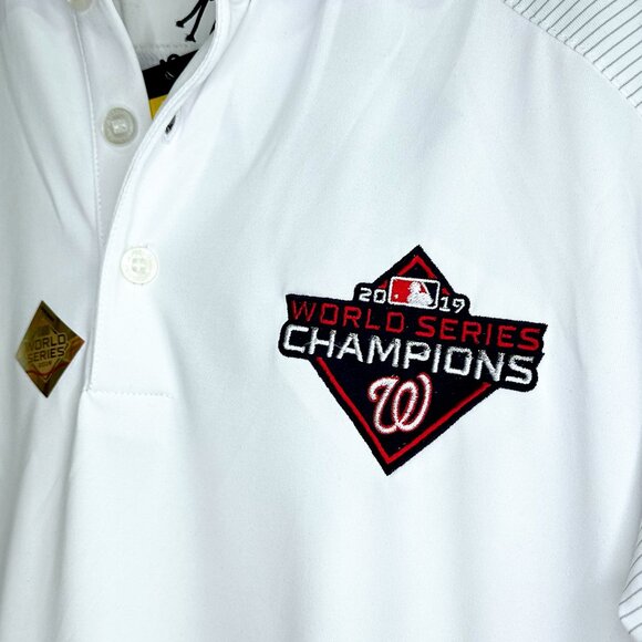NWT Washington Nationals 2019 World Series Champions Polo